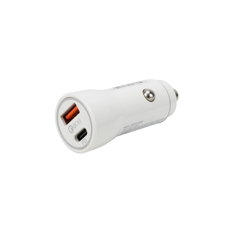 20W Dual-Port PD Car Charger
