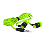 3.5 mm Flat-wired Earphones - 5 Colors