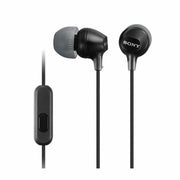 Sony In-Ear Headphones With Microphone - Black, Blue, Violet