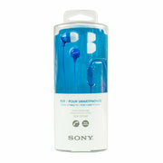 Sony In-Ear Headphones With Microphone - Black, Blue, Violet