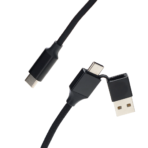 Amaze 5FT Dual Connector (USB-A & USB-C) High-Speed Charging Cable