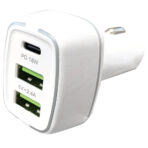Amaze 18W 3 Port Car Charger