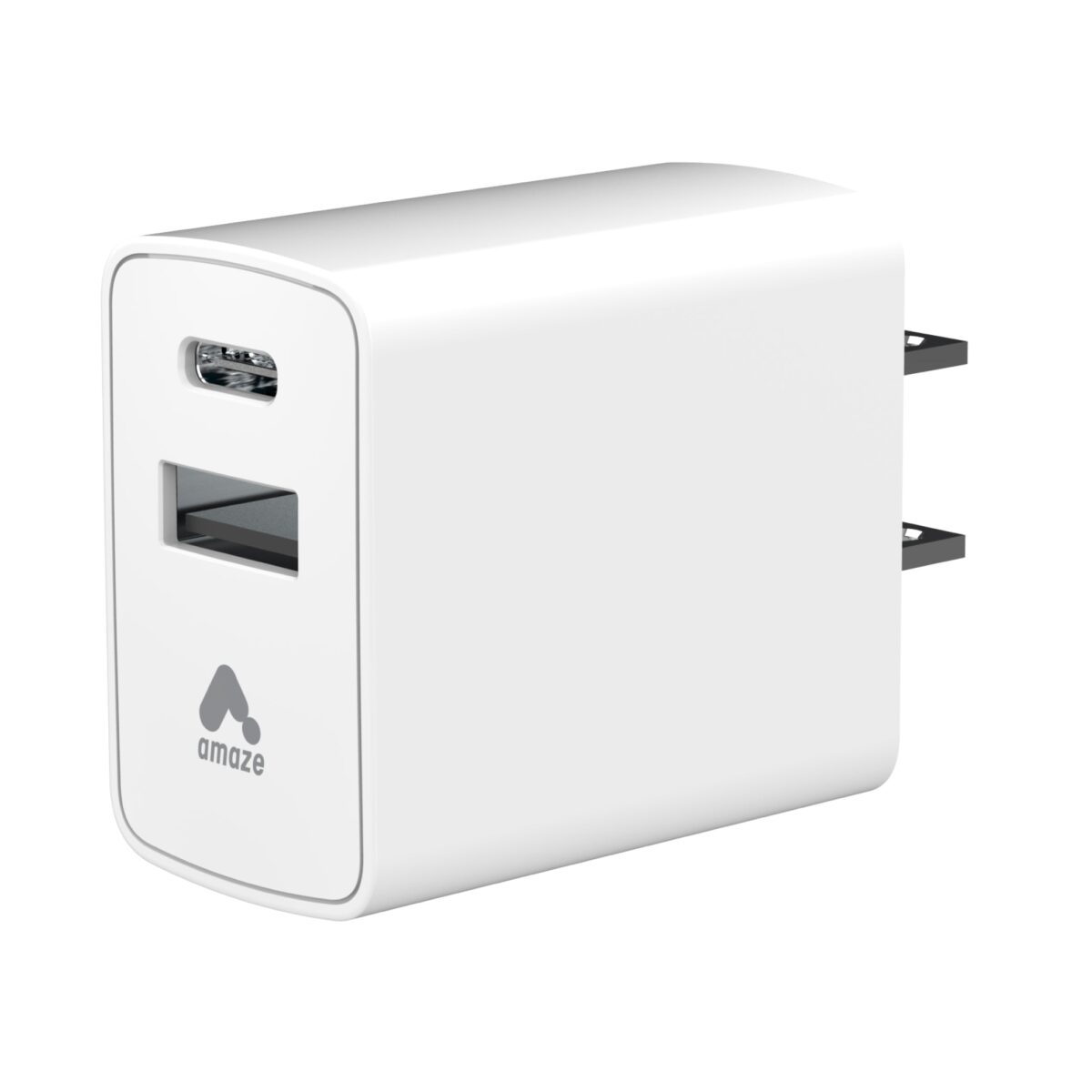 Amaze Dual Port PD Wall Charger - USB-A & USB-C - Image 1