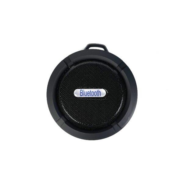 Round Bluetooth Speaker- Black, Green, Red, Blue