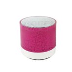 LED Mini Wireless Speaker - Black, Green, Purple, Aqua Blue - Image 2