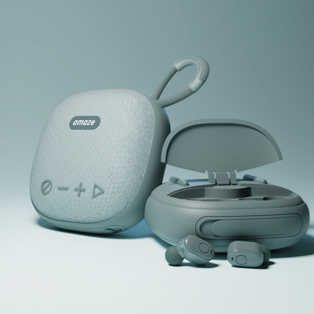 AMZSPK01_1800x1800 Amaze Wireless Bluetooth Speaker and Earbuds - Image 2