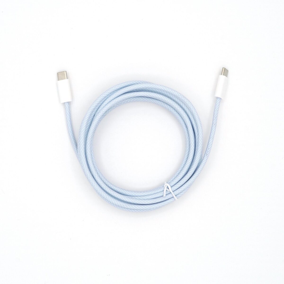BlueCtoCcable.jpg Amaze 10FT USB-C to USB-C Braided Cable - Image 1