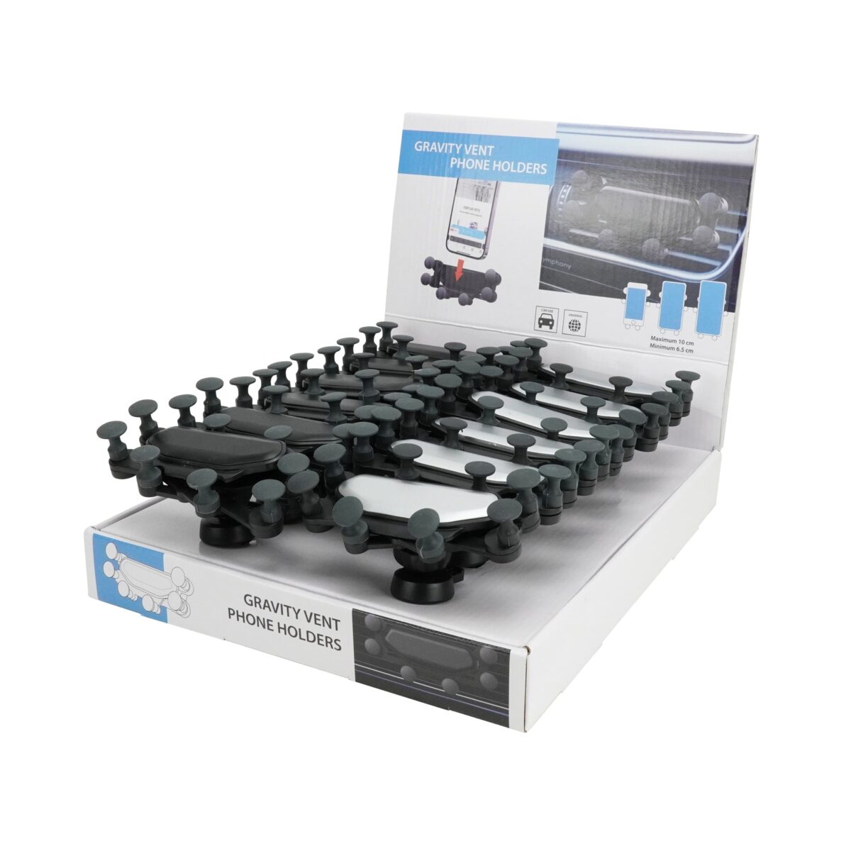 ProductPics_10K_1_DSPKIT-UCVM-01_1800x1800 Phone Holder For Car Vent - Image 1