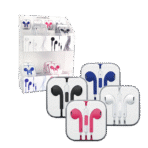Earphones with Volume Control Kit Refills