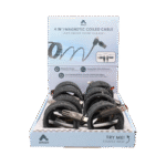 4-in-1 Magnetic Coiled Cable Display Kit