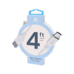 Amaze 4FT USB-C to USB-A White Cable - Image 2