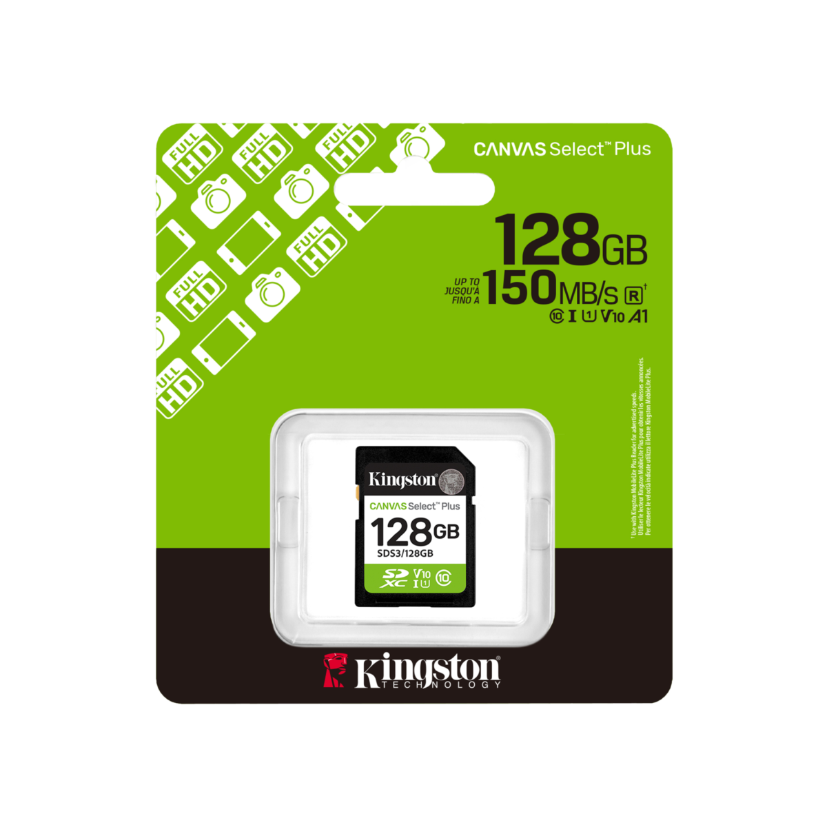 Kingston 128GB Digital Select Plus SD Memory Card - Image 2