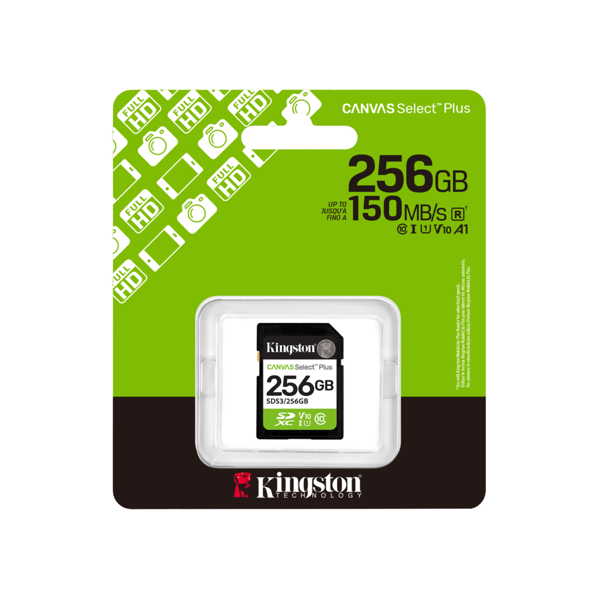 Kingston 256GB Digital Select Plus SD Memory Card - Image 2