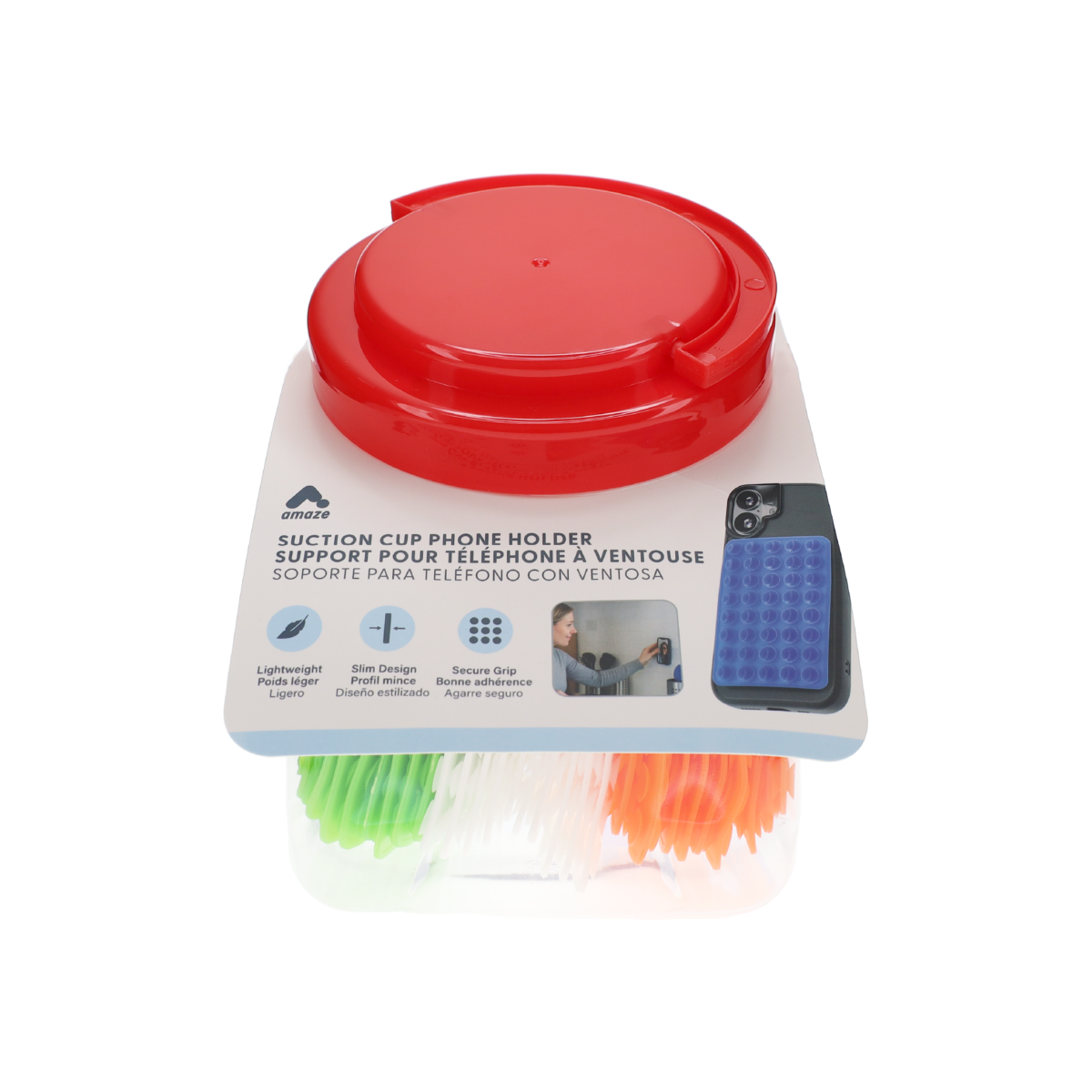 10KGRIP01_01 Suction Cup Phone Holder Kit - Image 1