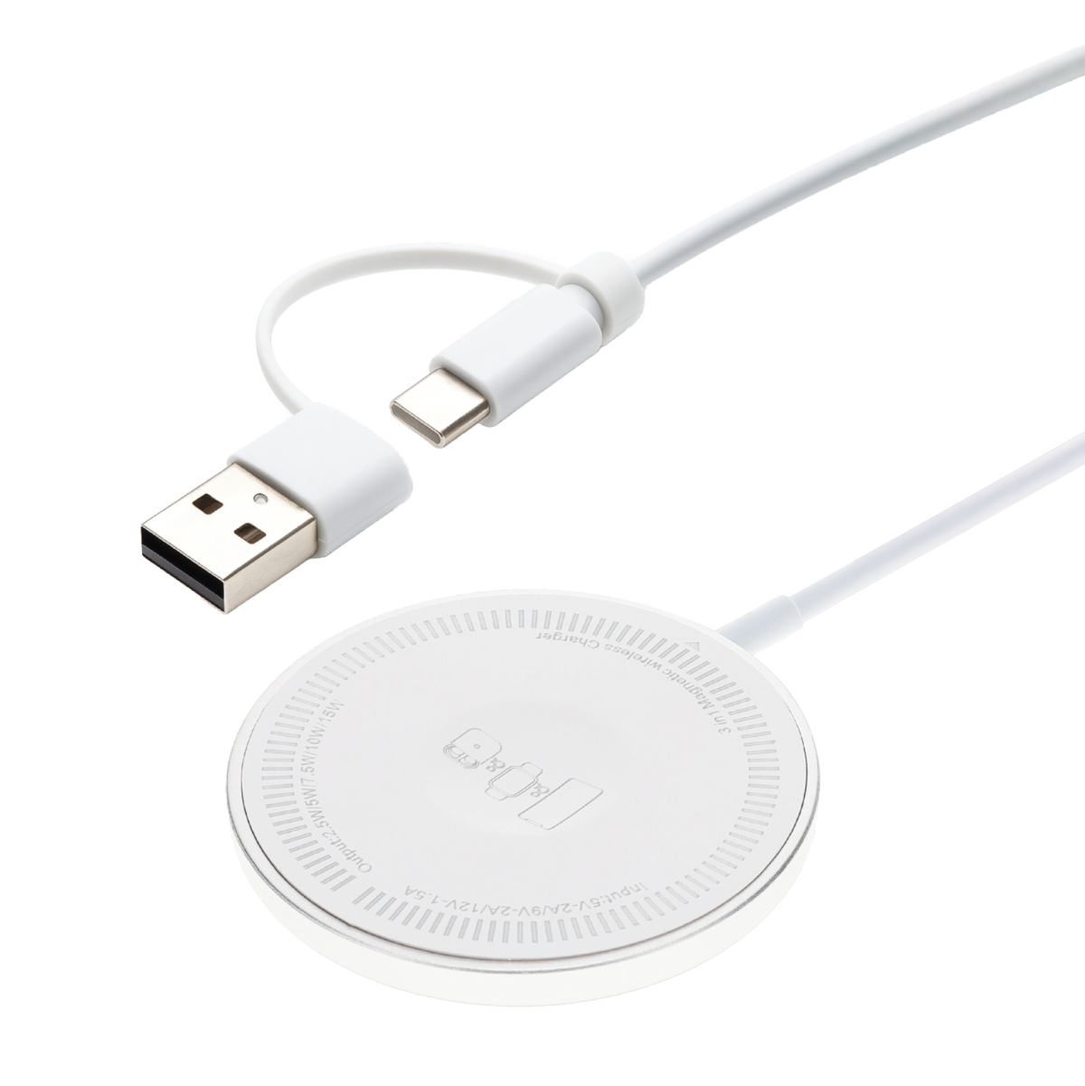 3-in-1 Magnetic Wireless Charger - Image 1