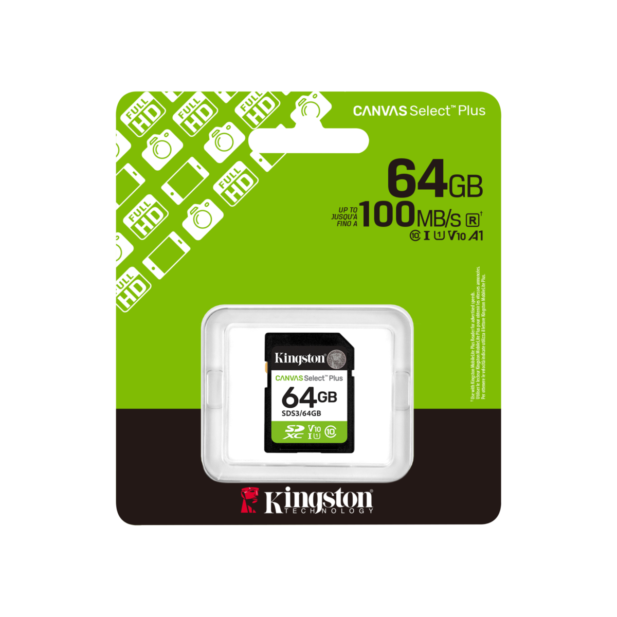 Kingston 64GB Digital Select Plus SD Memory Card - Image 2