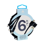 6 ft 5-in-1 Universal Charging Cable - Image 4