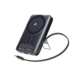 10,000 mAh Powerbank with Built-In Cable