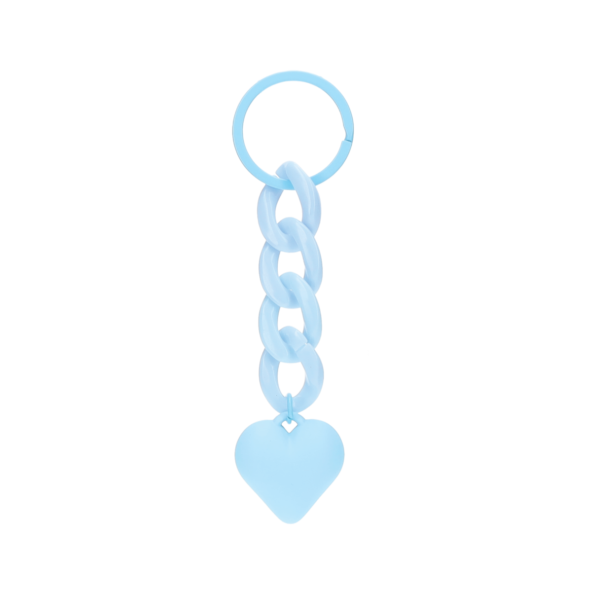 Frosted Love Pendant Keychain - Image 5