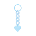 Frosted Love Pendant Keychain - Image 5