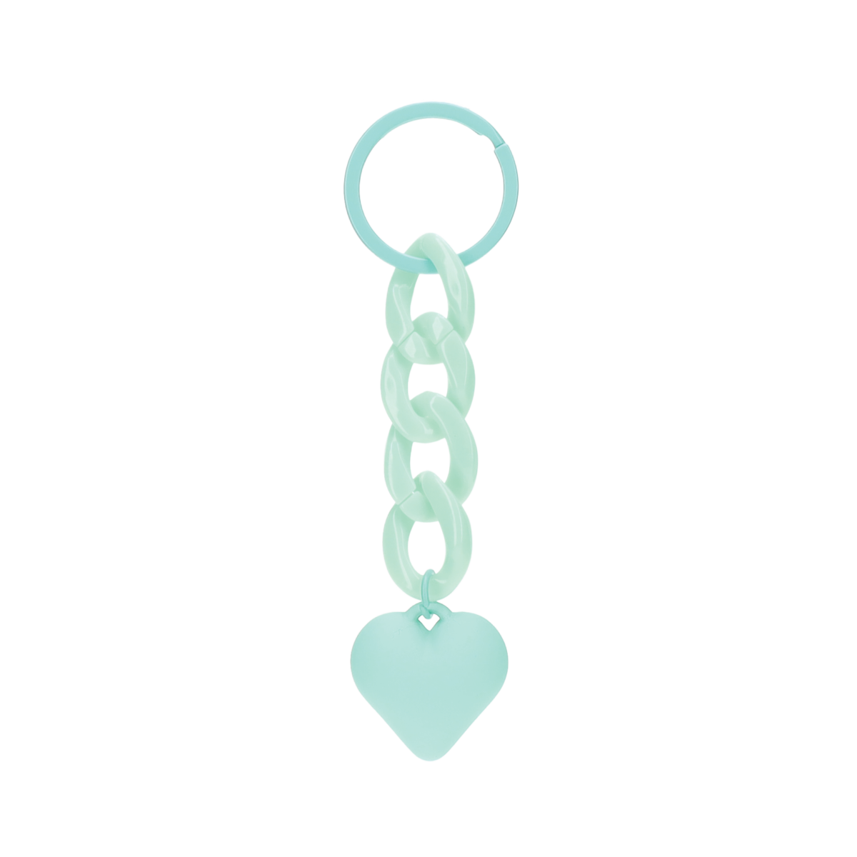 Frosted Love Pendant Keychain - Image 4