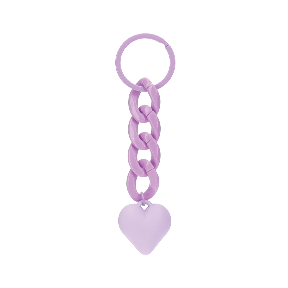 Frosted Love Pendant Keychain - Image 7