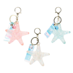 Crystal Sea Star Keychain