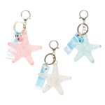Crystal Sea Star Keychain