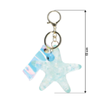 Crystal Sea Star Keychain - Image 2