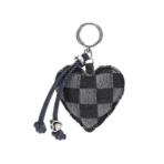 Denim Heart Keychain - Image 4