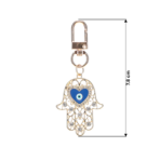 Hamsa Zinc Alloy Keychain - Image 2
