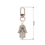 Hamsa Zinc Alloy Keychain - Image 3